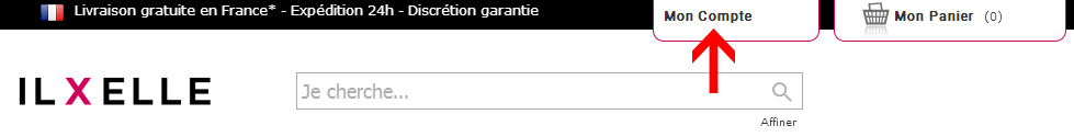 Me connecter à mon compte sur ilXelle